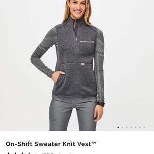 Figs knit sweater vest